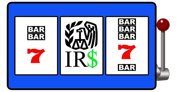 IRS taxes slots